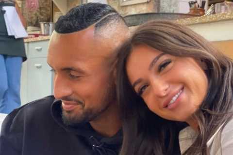 Nick Kyrgios’ girlfriend Costeen Hatzi shows off £23,000 worth of Cartier jewellery after..