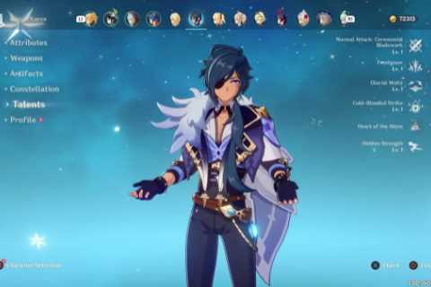 Genshin Impact characters – ages, birthdays, heights