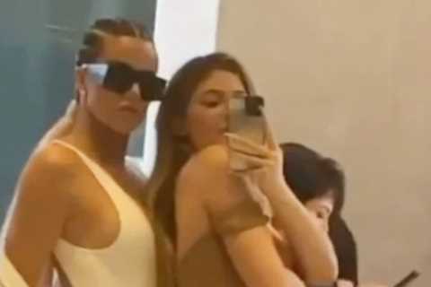 Kardashian fans cringe over Kylie Jenner’s ‘inappropriate’ behavior toward Khloe during bikini..