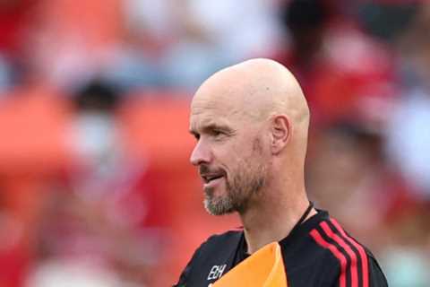 Erik ten Hag hints at Man Utd line-up against Liverpool in training drill with forgotten man..
