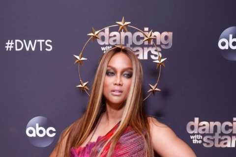 DWTS reveals Tyra Banks will share hosting duty with male actor for season 31 after fans demand she ..