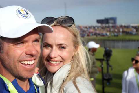 Who is Paul Casey’s wife Pollyanna Woodward and when did Open star marry former Gadget Show..