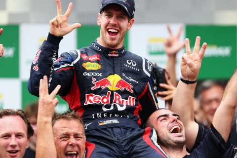 Formula 1 star Sebastian Vettel reveals childhood bullies smashed his karting trophies up on way to ..