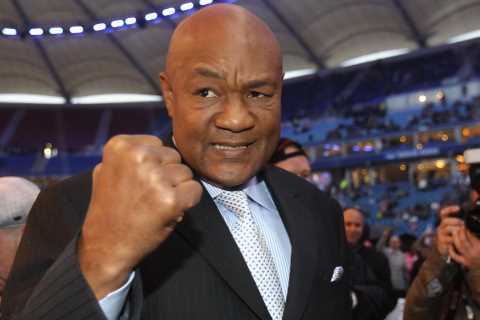 George Foreman, 73, says he is being extorted for millions of dollars over claims he sexually..