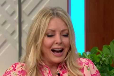 Carol Vorderman cheekily brands James May ‘hot’ as Lorraine host gushes over his ‘six pack’