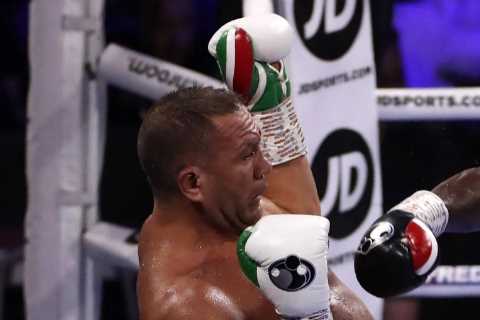 Derek Chisora leaves Kubrat Pulev unrecognisable with a thundering right hand after heavyweights go ..