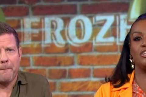 This Morning’s Dermot O’Leary suffers embarrassing blunder as melting ice lolly drips all over his..