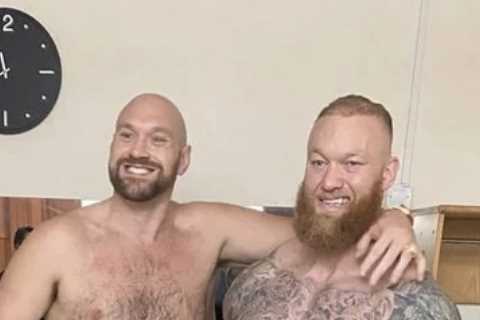 Tyson Fury backed to fight Anthony Joshua and Oleksandr Usyk winner by Hafthor Bjornsson… who wants ..