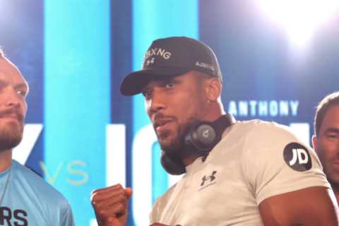Anthony Joshua offered specialist sparring by Olympic silver medallist Richard Torrez for Oleksandr ..