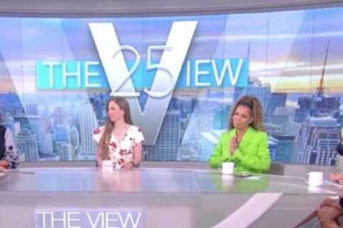The View fans spot alarming detail in the background of Whoopi Goldberg’s live segment