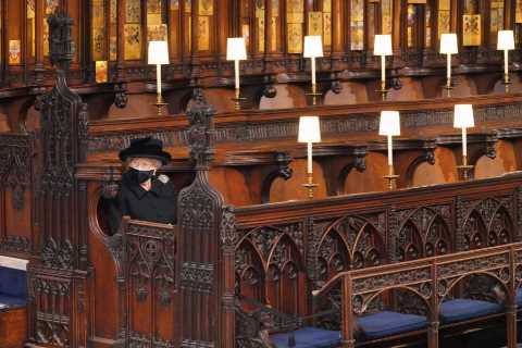 The Queen said ‘Thank goodness Meghan is not coming’ on day of Prince Philip’s funeral, explosive..