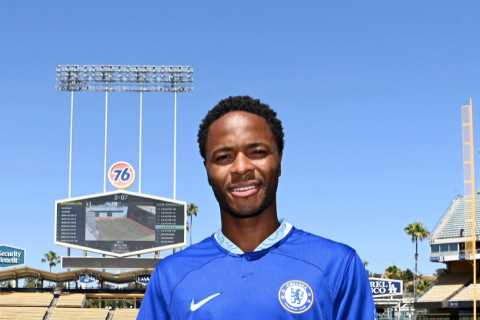 ‘Chelsea could get best years’ – Blues hero Joe Cole delighted with Sterling signing as mural..