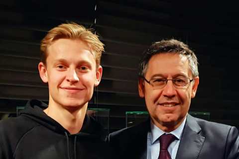 Frenkie de Jong to REFUSE to wear No14 shirt if he seals Man Utd transfer over links to legend..