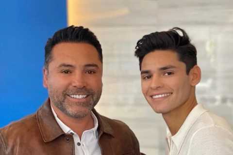 ‘You have to respect legends’ – Ryan Garcia gets dressing down from Oscar De La Hoya over Canelo..