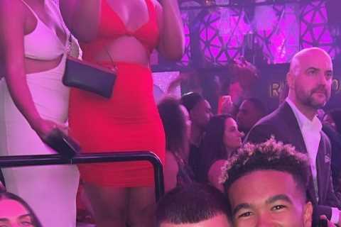 Ben Chilwell posts pic of Chelsea pals Mason Mount and Reece James clubbing in LA before swiftly..