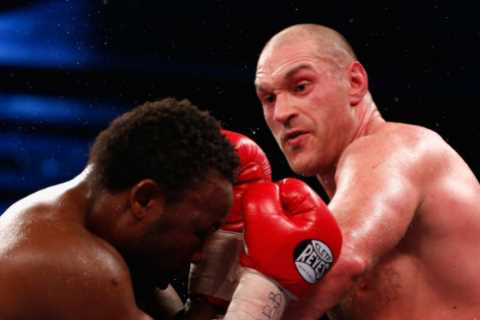 ‘If I see him, I’ll punch him’ – Tyson Fury warns old pal Derek Chisora after fall out and rages..