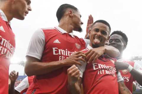 Arsenal 2 Everton 0: Gabriel Jesus’ goalscoring streak continues with dominant display against..