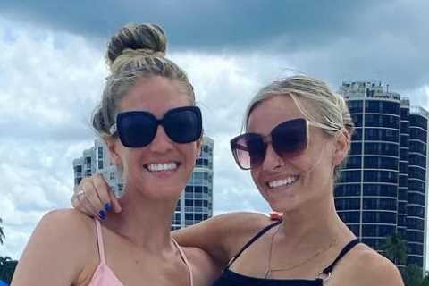 Teen Mom Mackenzie McKee shows off her fit body in tiny black bikini while on Florida beach with..