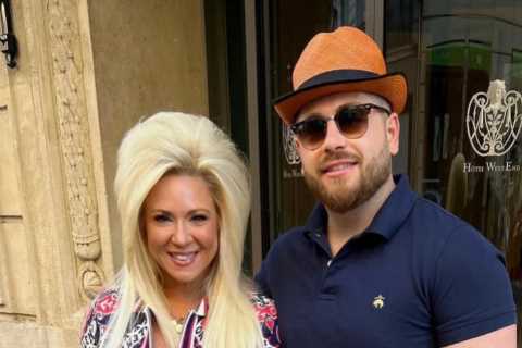 Long Island Medium fans think Theresa Caputo’s son Larry is engaged to girlfriend Leah as they spot ..