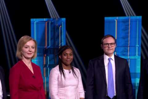 Five Tory leadership contenders clash in second TV debate amid bad-tempered race to be next PM