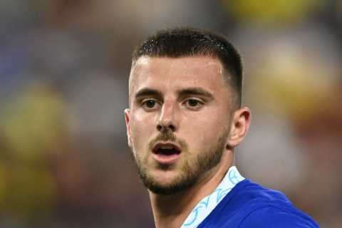 Mason Mount awkwardly given wrong name on big screen after scoring stunning winner for Chelsea..