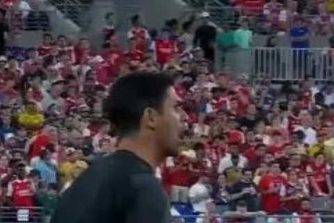 Watch Arteta rage at Maitland-Niles for giving ball away in Arsenal’s win vs Everton despite..