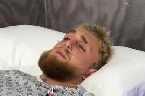 Jake Paul jokes he has broken back from ‘carrying rivals’ as he has Julia Rose dress up as his..