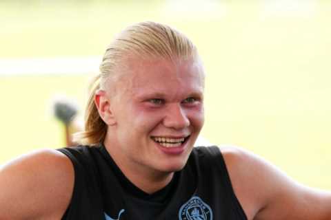 Man City legend Sergio Aguero says Erling Haaland will need to adapt to Pep Guardiola’s style –..