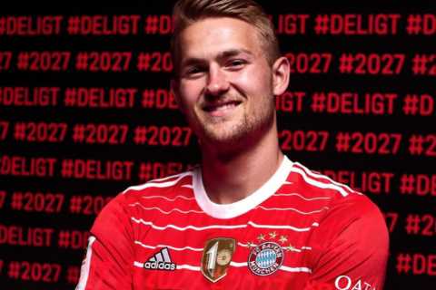 Bayern Munich confirm £68million Matthijs de Ligt transfer after Juventus defender snubbed Chelsea..