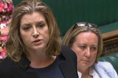 Penny Mordaunt makes sour swipe at her Cabinet Minister boss after implying she was lazy during..