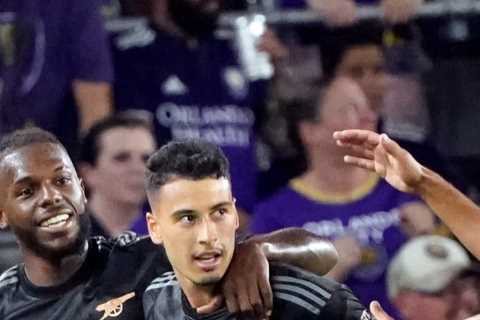 Orlando City 1 Arsenal 3: Martinelli, Nketiah and Nelson seal comfortable win in dramatic friendly..