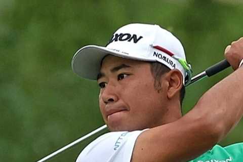 Watch ex-Masters champ &amp; ‘LIV Golf defector’ Hideki Matsuyama have meltdown and hit THREE balls ..