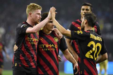 Man City 2 Club America 1: Kevin De Bruyne strikes twice but new boy Erling Haaland made to wait..