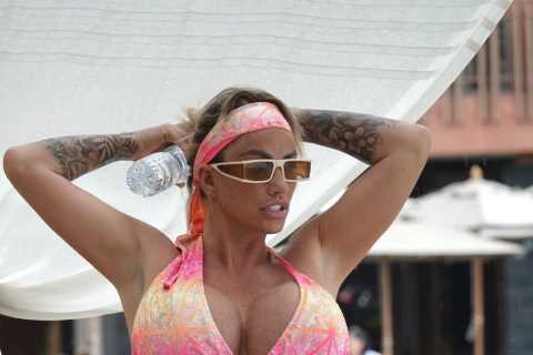 Katie Price breaks her social media silence to show off huge new tattoos to OnlyFans followers
