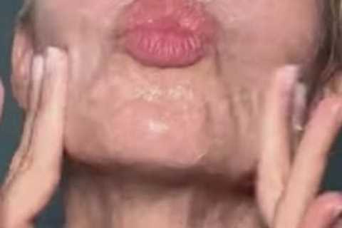 Kardashian fans left confused after they spot concerning detail about Kim’s throat in ‘scary’ new..