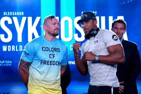 Anthony Joshua has worked out how to ‘outhustle’ and beat Oleksandr Usyk in their rematch, claims..
