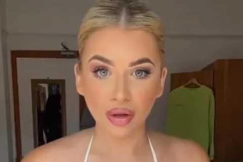 Love Island’s Liberty Poole shows off incredible figure in barely-there bikini top