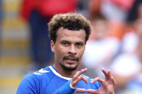 Dele Alli scores first TWO Everton goals in win at Blackpool despite Frank Lampard set to AXE flop..