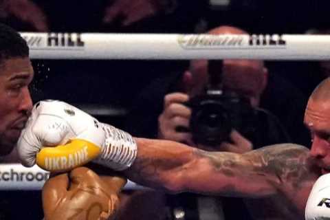 Lennox Lewis slammed Anthony Joshua for being ‘so tentative’ in Usyk loss and says he has to ‘learn ..