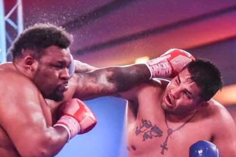 Cheat ‘Big Baby’ Jarrell Miller KOs Derek Cardenas in second fight after drugs ban after..
