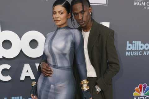 Kardashian fans go wild after Kylie Jenner responds with a pregnant woman emoji under Travis..
