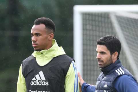 ‘He looked ready to me’ – Arsenal boss Arteta hails Saliba with star set for new deal after shining ..