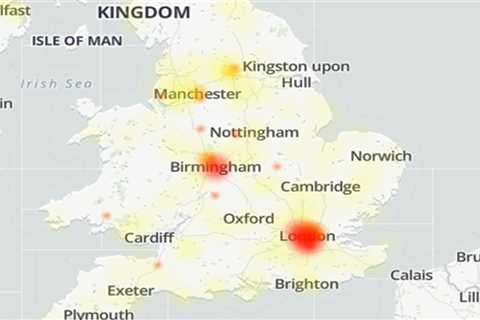 BT internet down leaving hundreds of customers without access to email