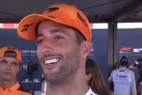 F1 star Daniel Ricciardo calls McLaren team-mate Lando Norris a ‘s***head’ FOUR TIMES in bizarre..