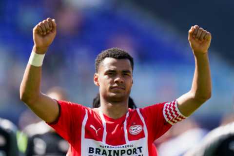 Arsenal ‘rekindle Cody Gakpo transfer interest but must wait until after PSV Eindhoven’s Champions..