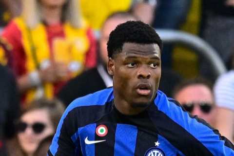 Chelsea make transfer move for Denzel Dumfries with Inter Milan expecting bid this week after Jules ..