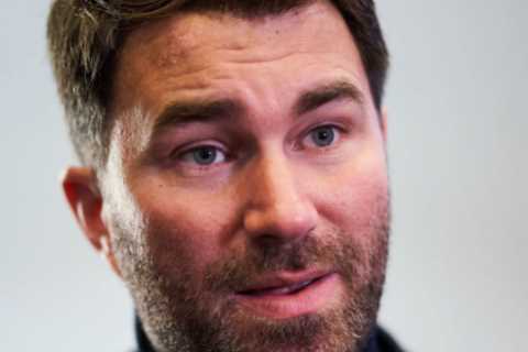 Cheat Jarrell Miller still owes Eddie Hearn money over failed Anthony Joshua fight as promoter..