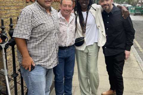 Grange Hill’s Zammo, Tucker, Roland and Janet look unrecognisable in ‘mini reunion’ pic