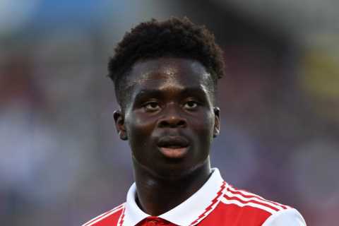 Bukayo Saka urged to QUIT Arsenal with England winger ‘perfect’ for Liverpool but Edu rules out..