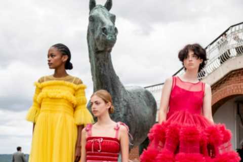 Glam Goodwood racegoers join celebs like Harry Redknapp as they show off eye-catching dresses on..